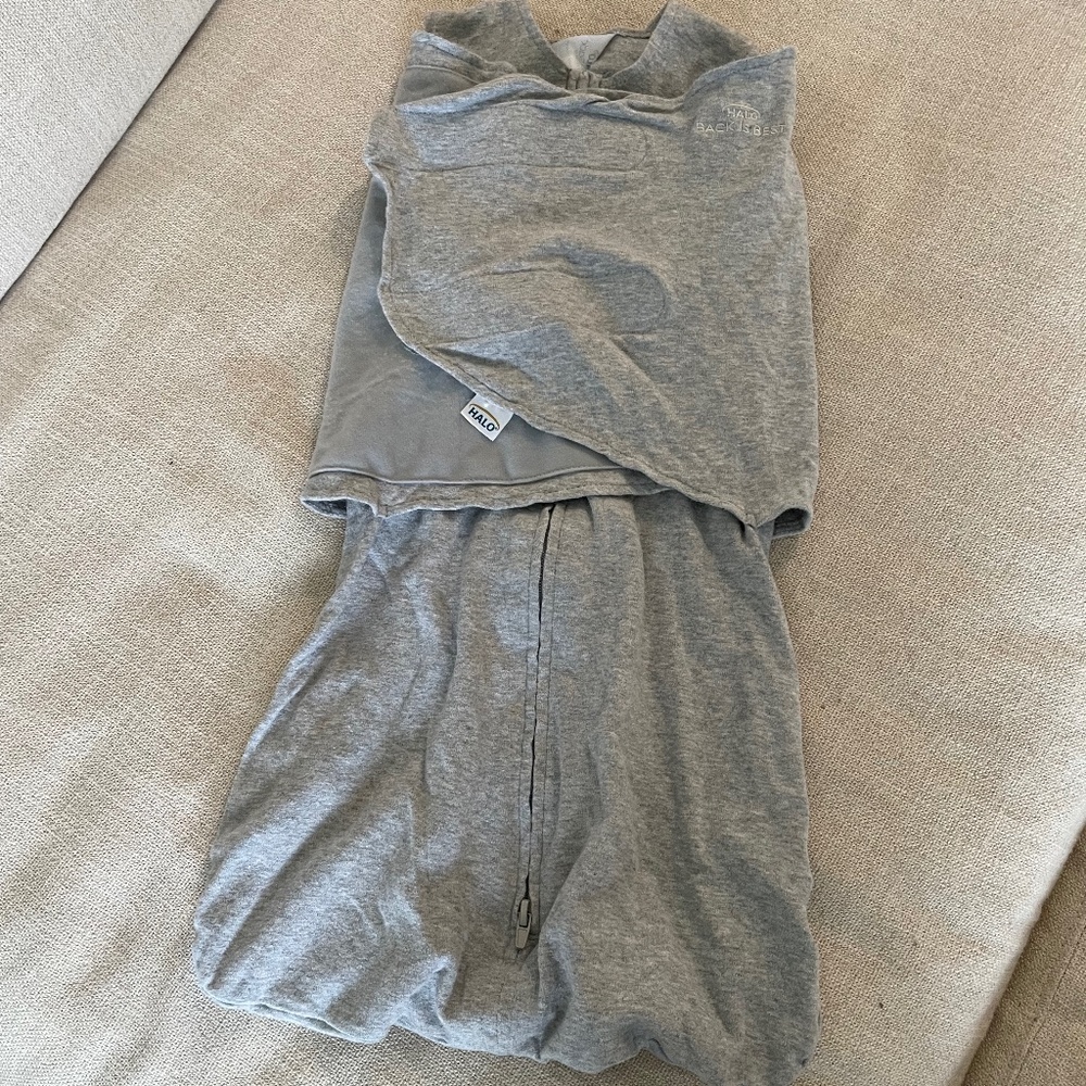 Halo sleep sack -grey- size small